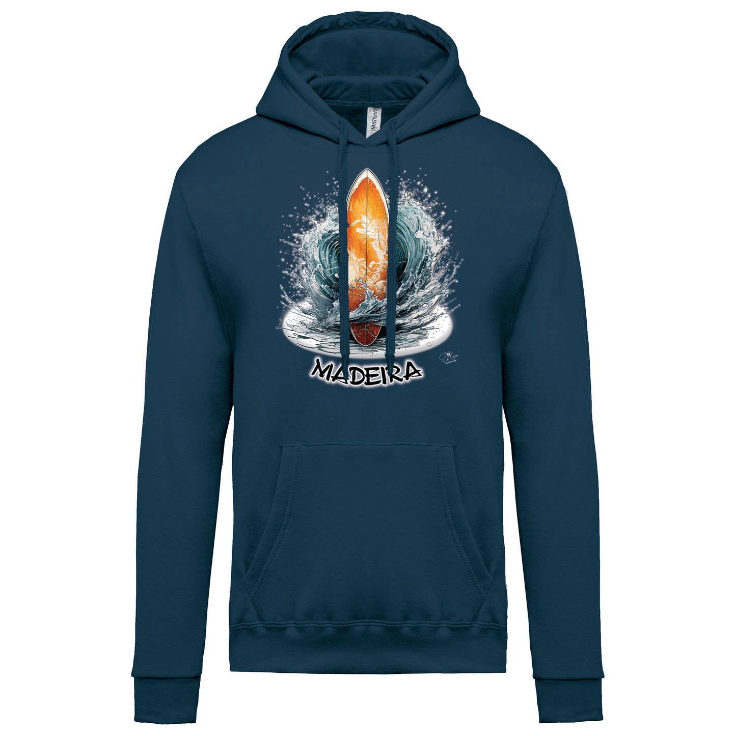Sweatshirt Kariban com Capuz Prancha Madeira