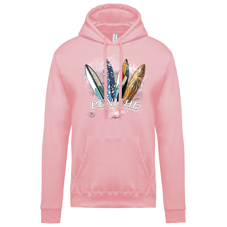 Sweatshirt Kariban com Capuz Surfboards Peniche