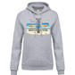 Sweatshirt Kariban com Capuz Pegadas Tavira