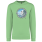 Sweatshirt Kariban sem Capuz Monster Waves 2 Costa da Caparica