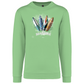 Sweatshirt Kariban sem Capuz Surfboards Ilha da Madeira