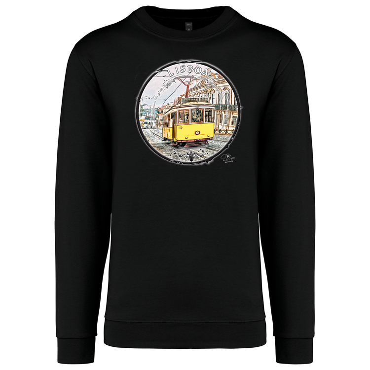 Sweatshirt Kariban sem Capuz Calçada do Combro