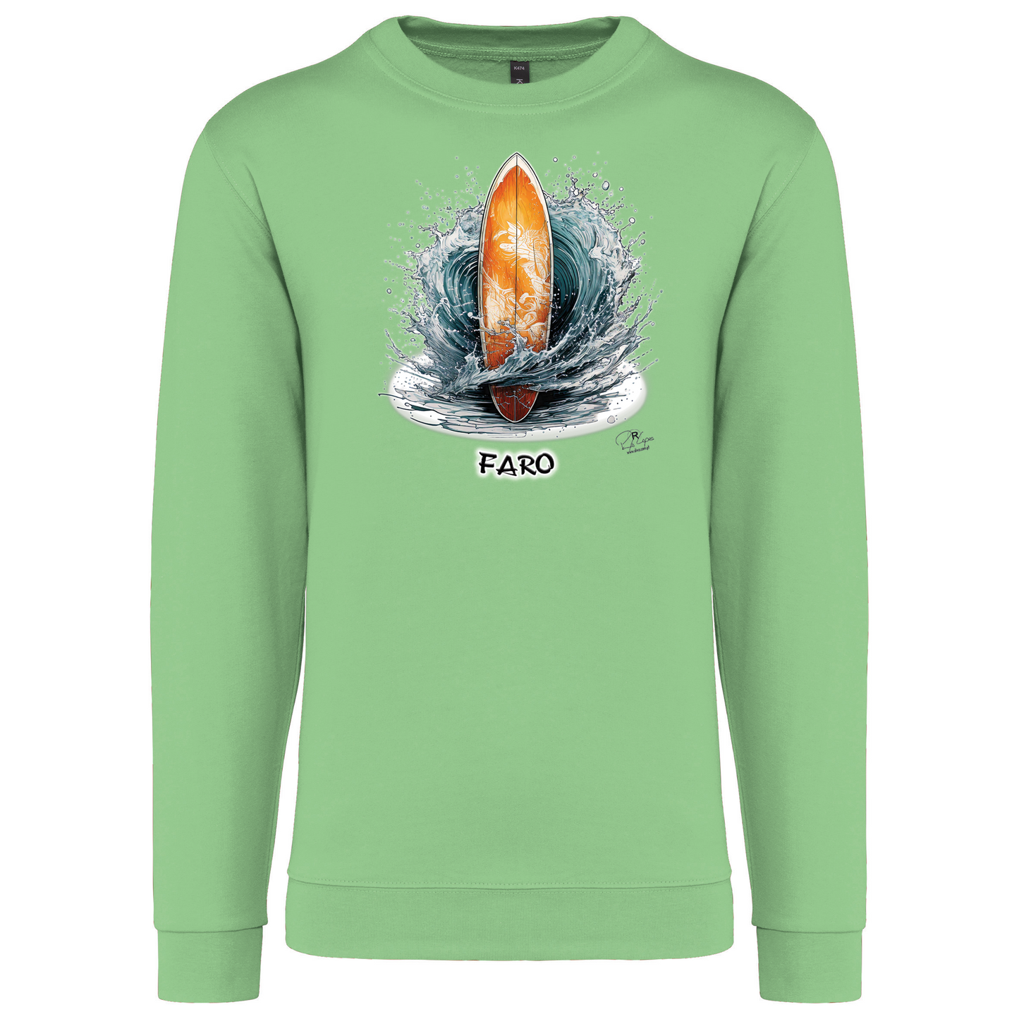 Sweatshirt Kariban sem Capuz Prancha Faro