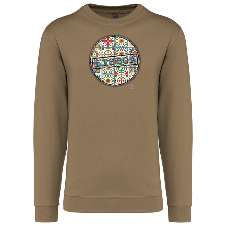 Sweatshirt Kariban sem Capuz Pin Lisboa