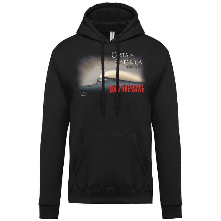 Sweatshirt Kariban com Capuz Ride the Wave Caparica