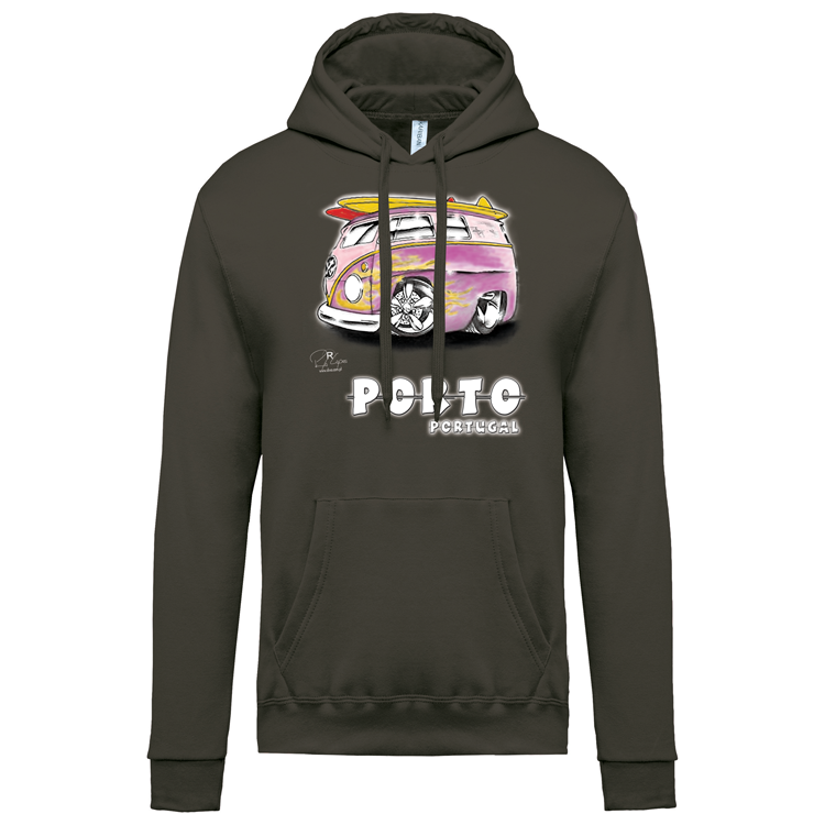 Sweatshirt Kariban com Capuz Gorduxinha Porto
