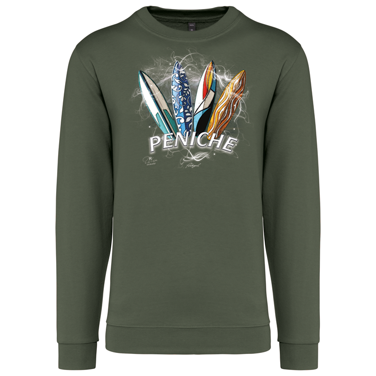 Sweatshirt Kariban sem Capuz Surfboards Peniche