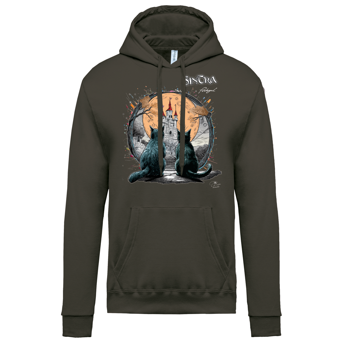 Sweatshirt Kariban com Capuz Luar Sintra