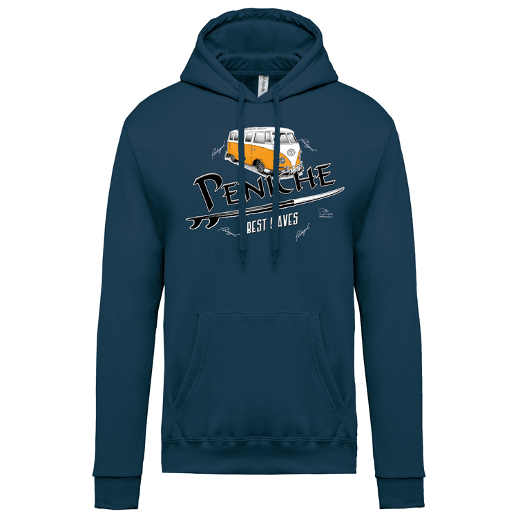 Sweatshirt Kariban com Capuz Pão de Forma Peniche