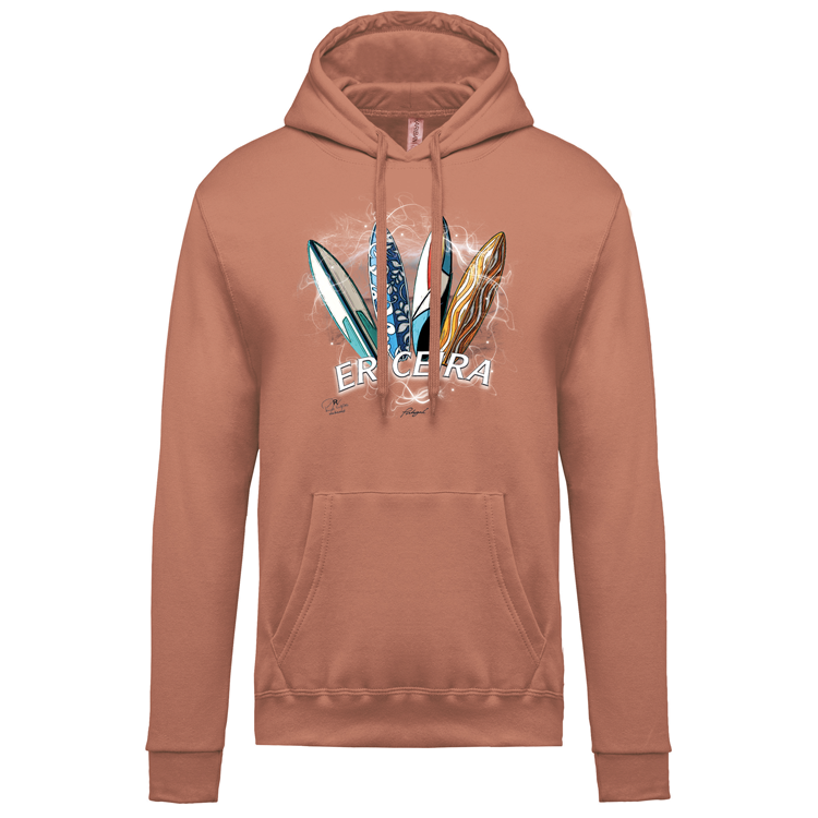 Sweatshirt Kariban com Capuz Surfboards Ericeira