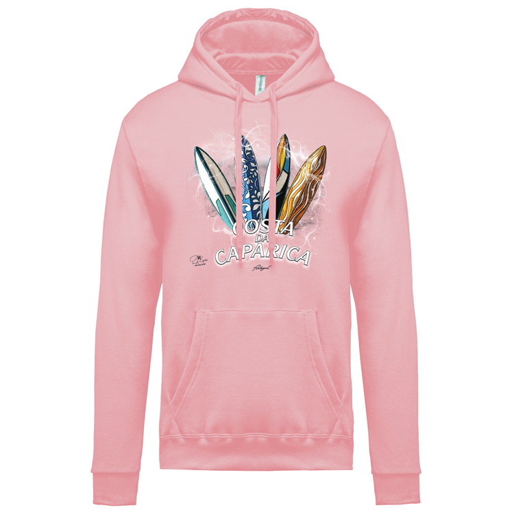 Sweatshirt Kariban com Capuz Surfboards Caparica