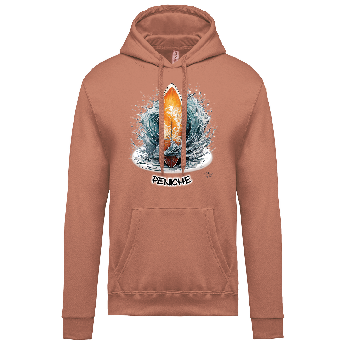 Sweatshirt Kariban com Capuz Prancha Peniche