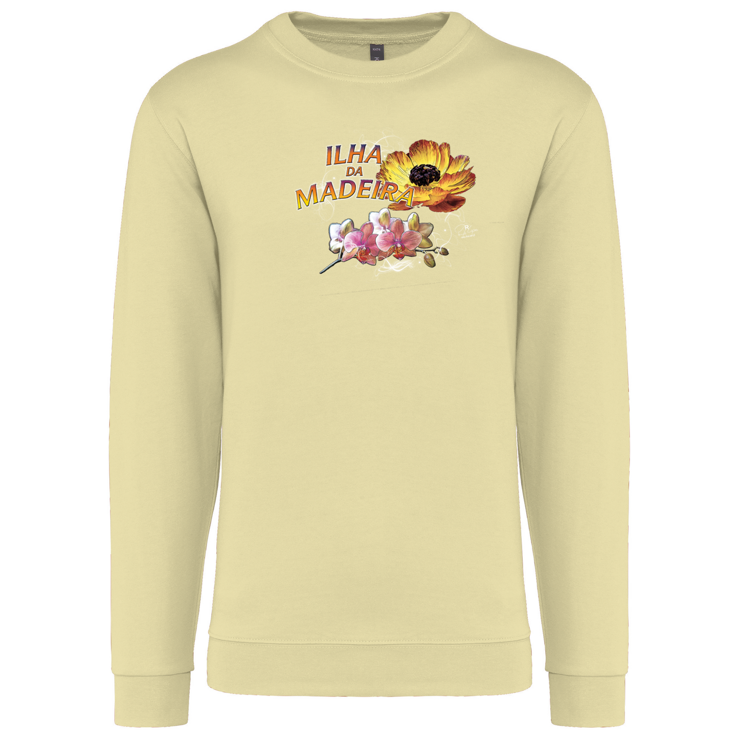 Sweatshirt Kariban sem Capuz Madeira Flowers