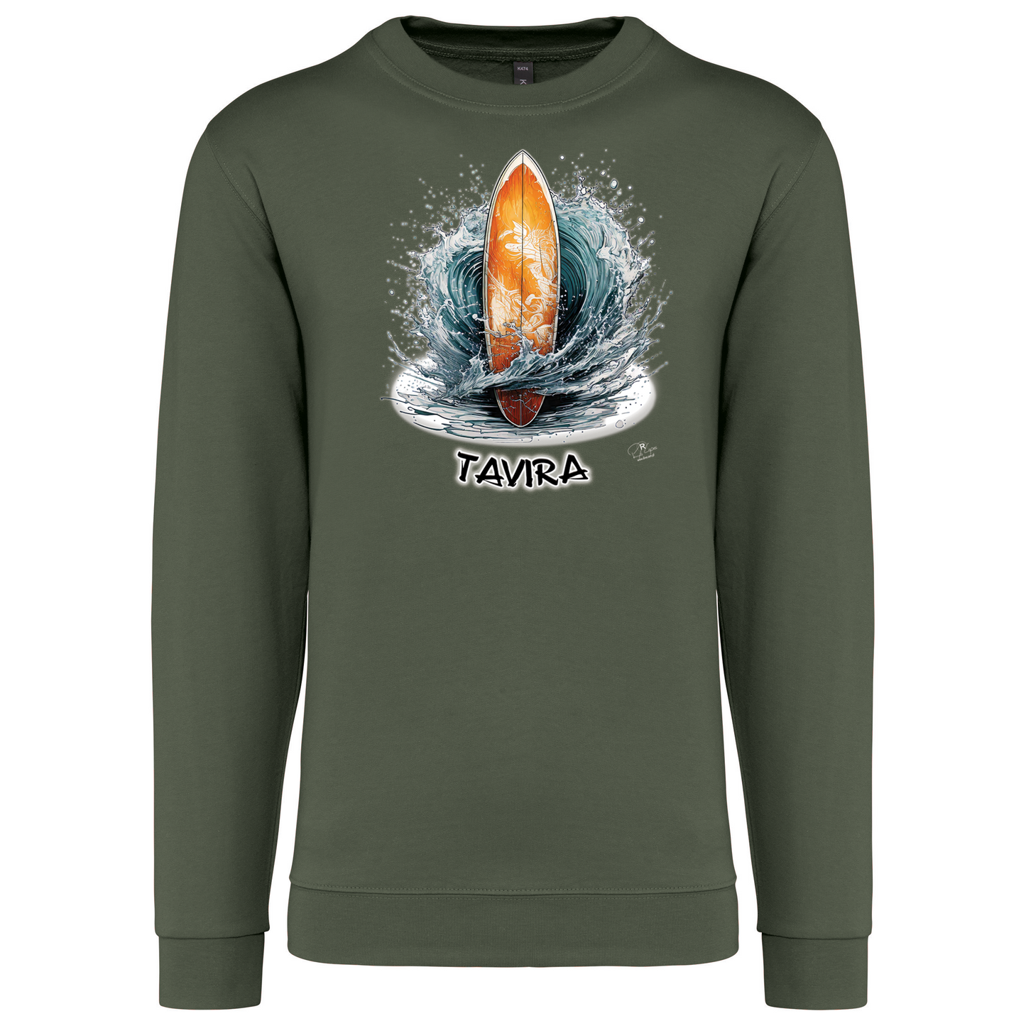 Sweatshirt Kariban sem Capuz Prancha Tavira