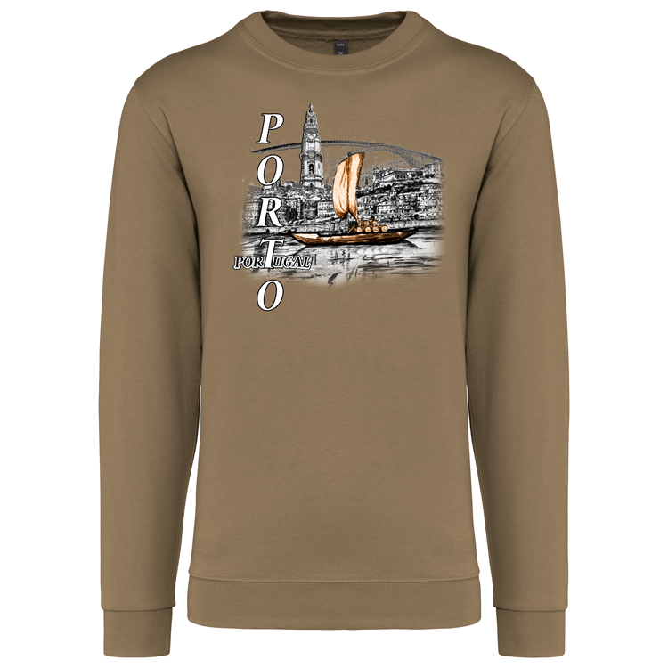Sweatshirt Kariban sem Capuz Ribeira