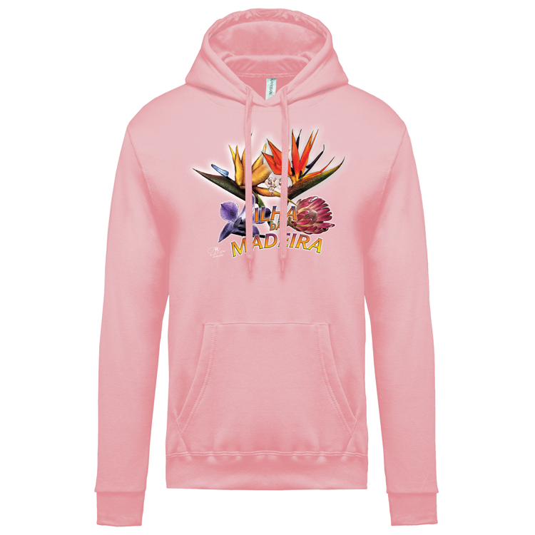 Sweatshirt Kariban com Capuz Estrelícias