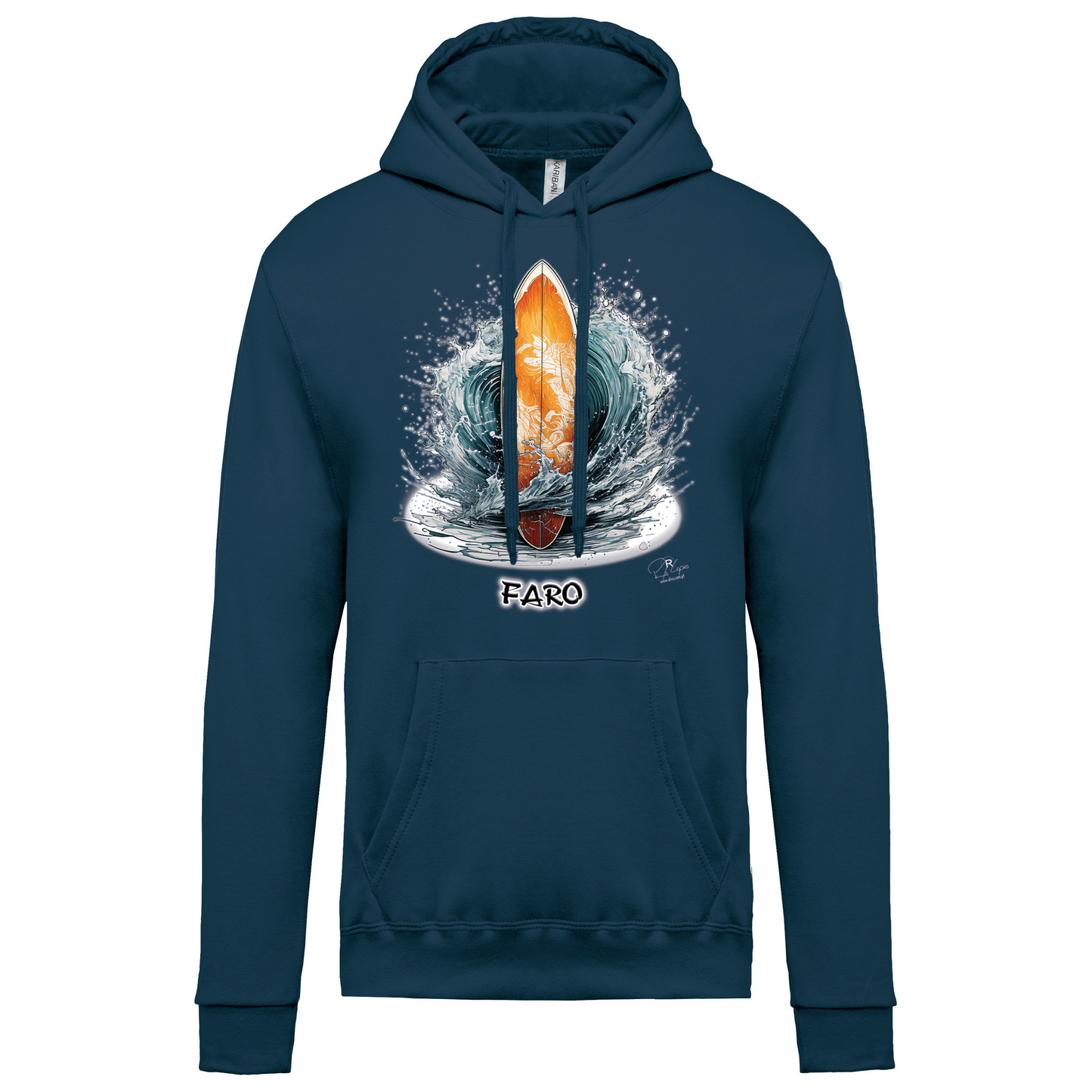 Sweatshirt Kariban com Capuz Prancha Faro