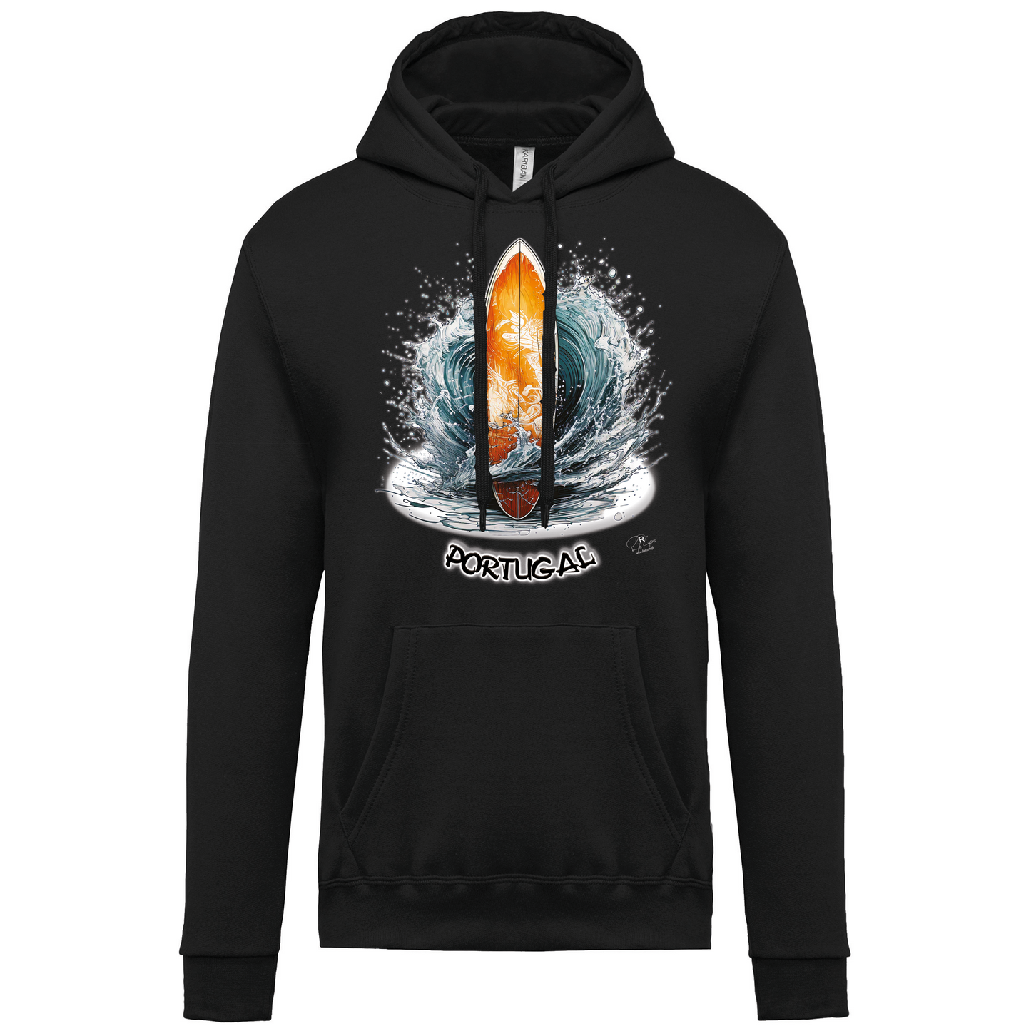 Sweatshirt Kariban com Capuz Prancha Portugal