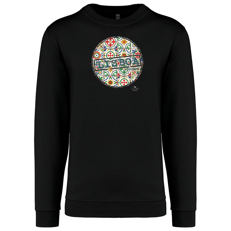 Sweatshirt Kariban sem Capuz Pin Lisboa