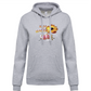 Sweatshirt Kariban com Capuz Madeira Flowers