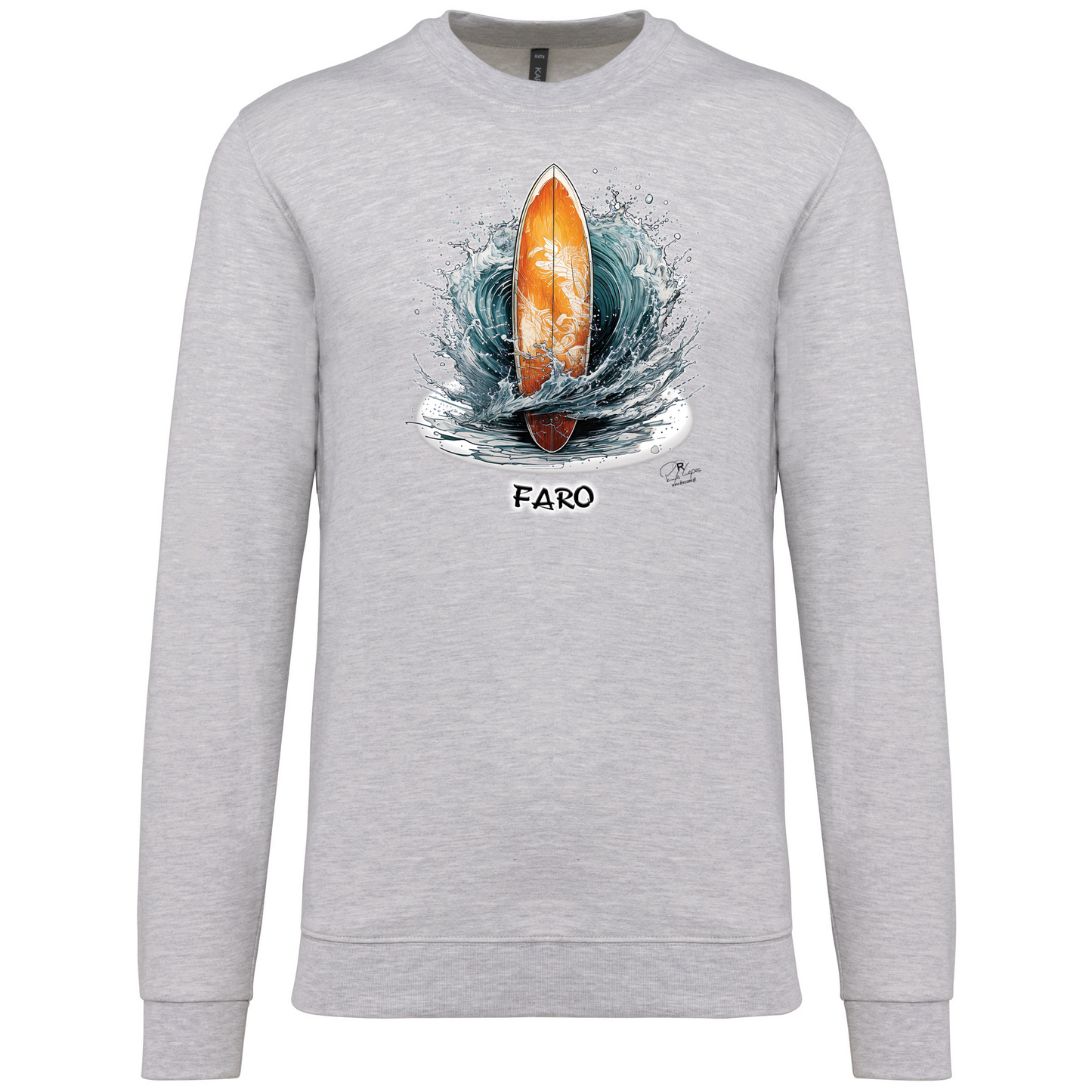 Sweatshirt Kariban sem Capuz Prancha Faro