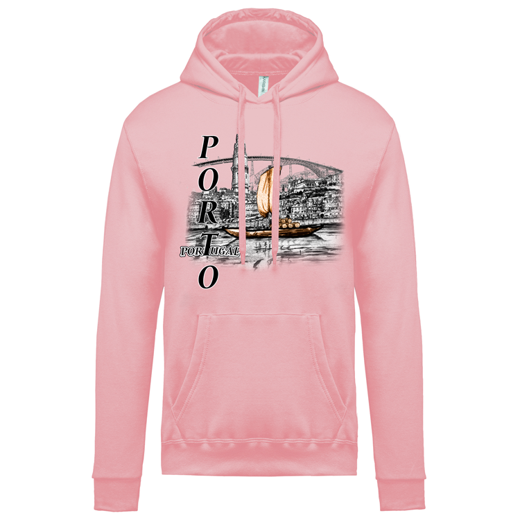 Sweatshirt Kariban com Capuz Ribeira