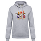 Sweatshirt Kariban com Capuz Estrelícias