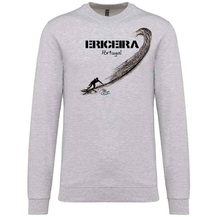 Sweatshirt Kariban sem Capuz Surf Ericeira