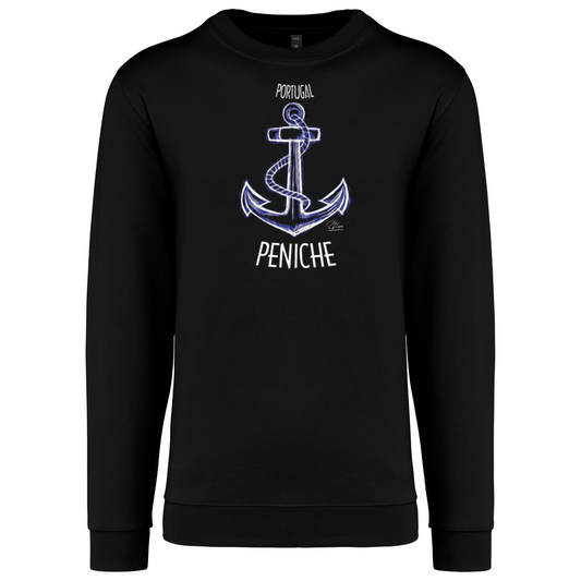 Sweatshirt Kariban sem Capuz Âncora Peniche