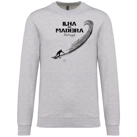 Sweatshirt Kariban sem Capuz Surf Ilha da Madeira