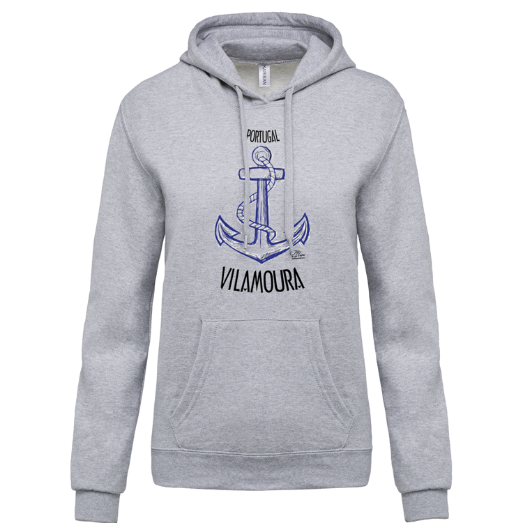 Sweatshirt Kariban com Capuz Âncora Vilamoura