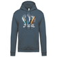 Sweatshirt Kariban com Capuz Surfboards Vila Real Stº António