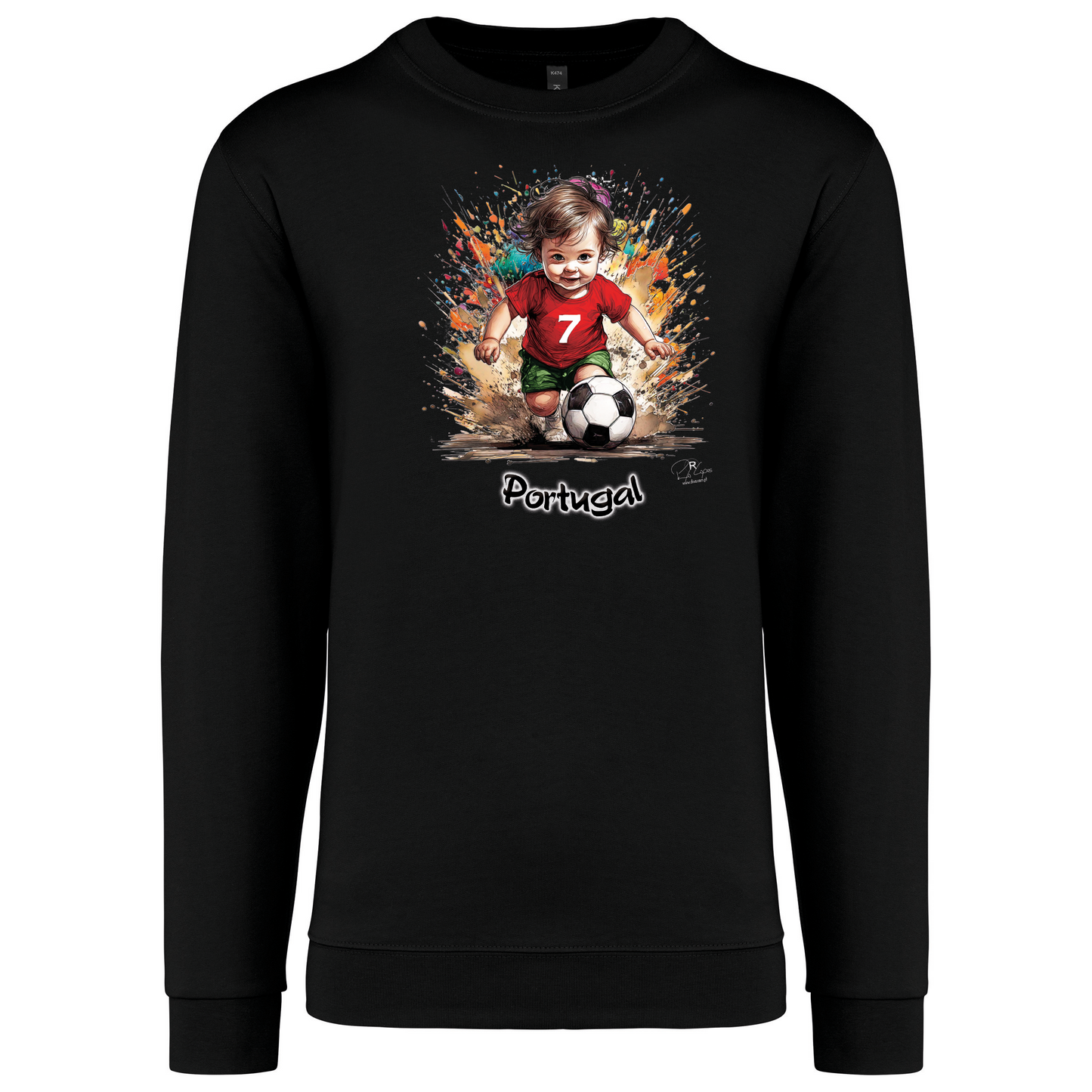 Sweatshirt Kariban sem Capuz 7 Portugal