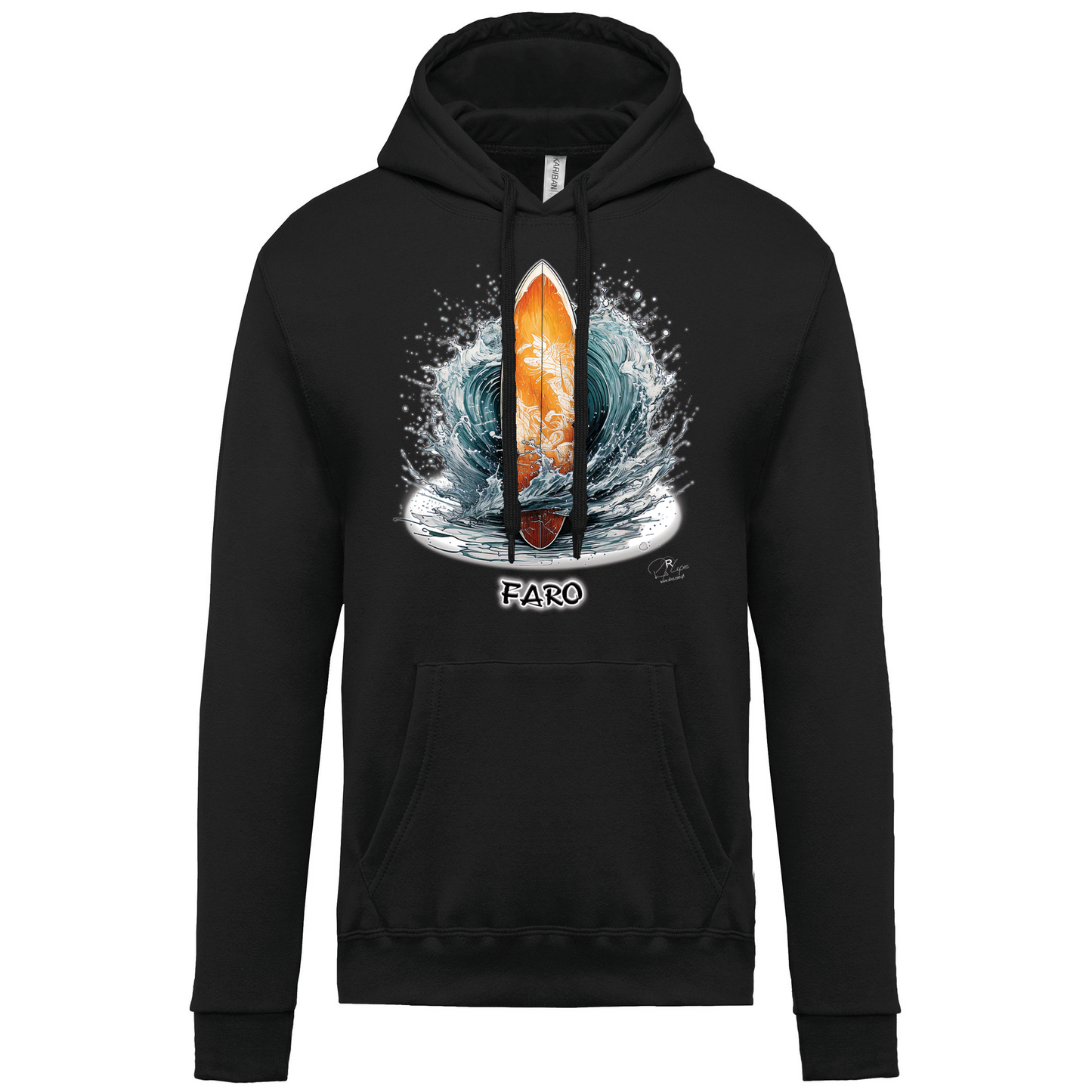 Sweatshirt Kariban com Capuz Prancha Faro