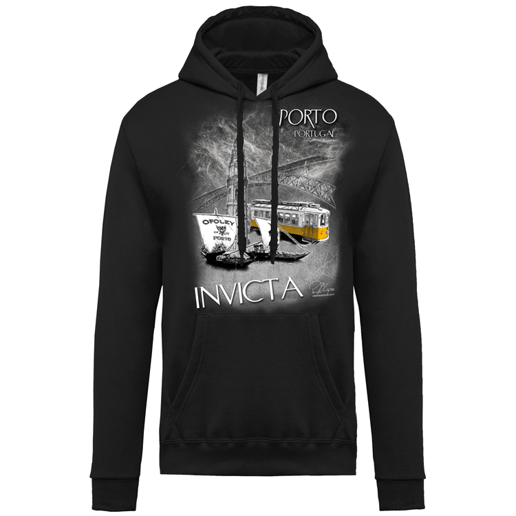 Sweatshirt Kariban com Capuz Invicta