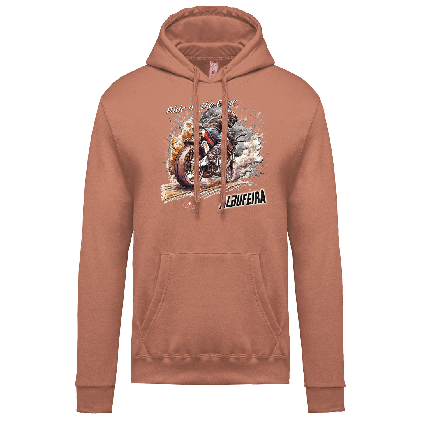 Sweatshirt Kariban com Capuz Ride on the Edge Albufeira