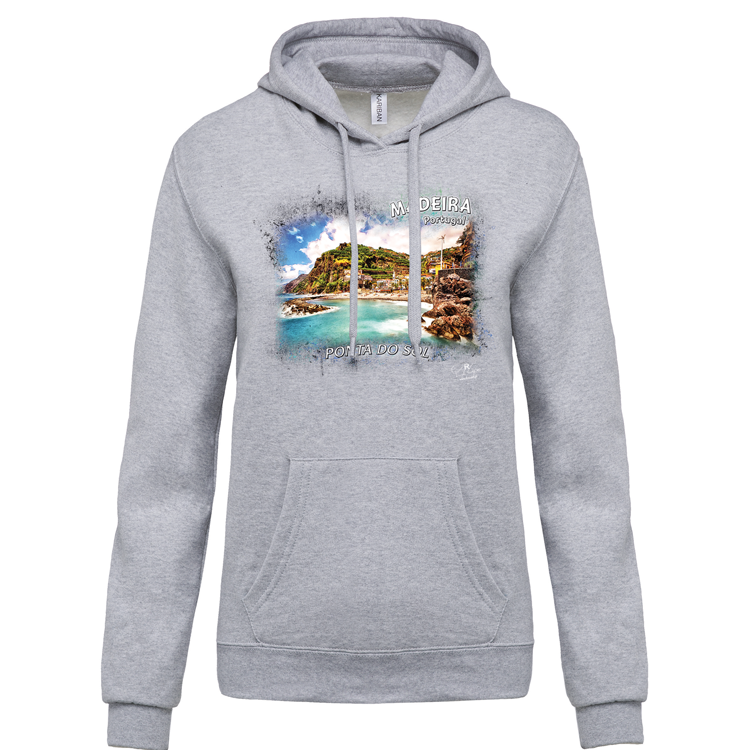 Sweatshirt Kariban com Capuz Ponta do Sol
