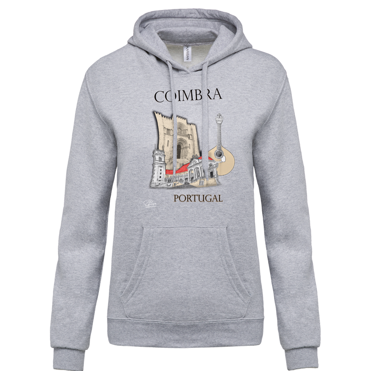 Sweatshirt Kariban com Capuz Sé de Coimbra