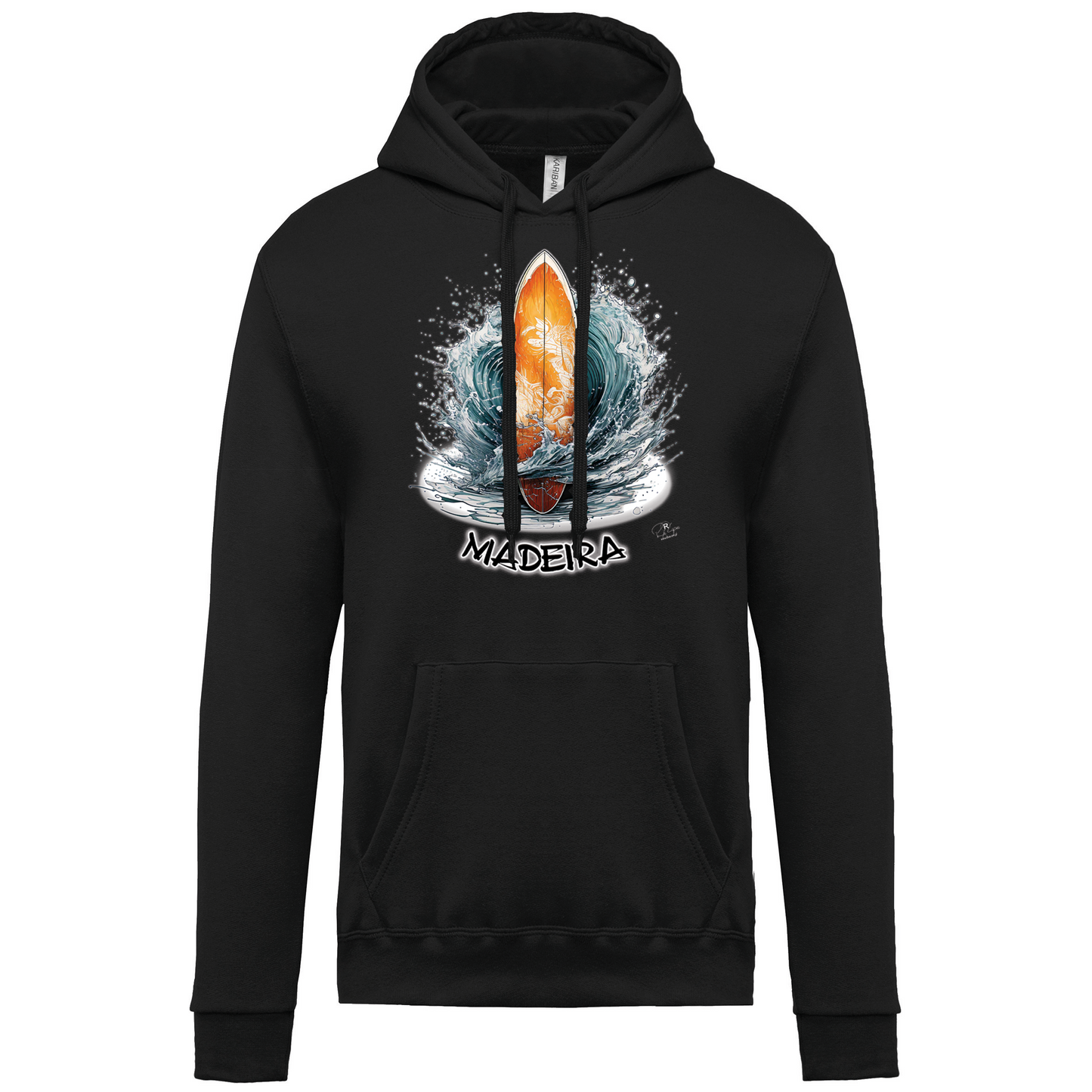 Sweatshirt Kariban com Capuz Prancha Madeira
