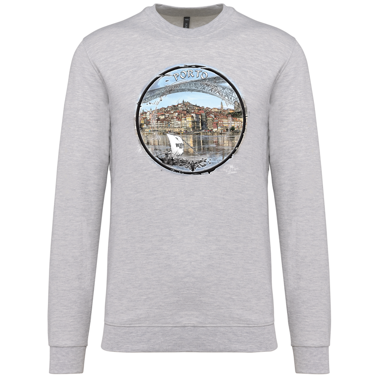 Sweatshirt Kariban sem Capuz Selo Porto