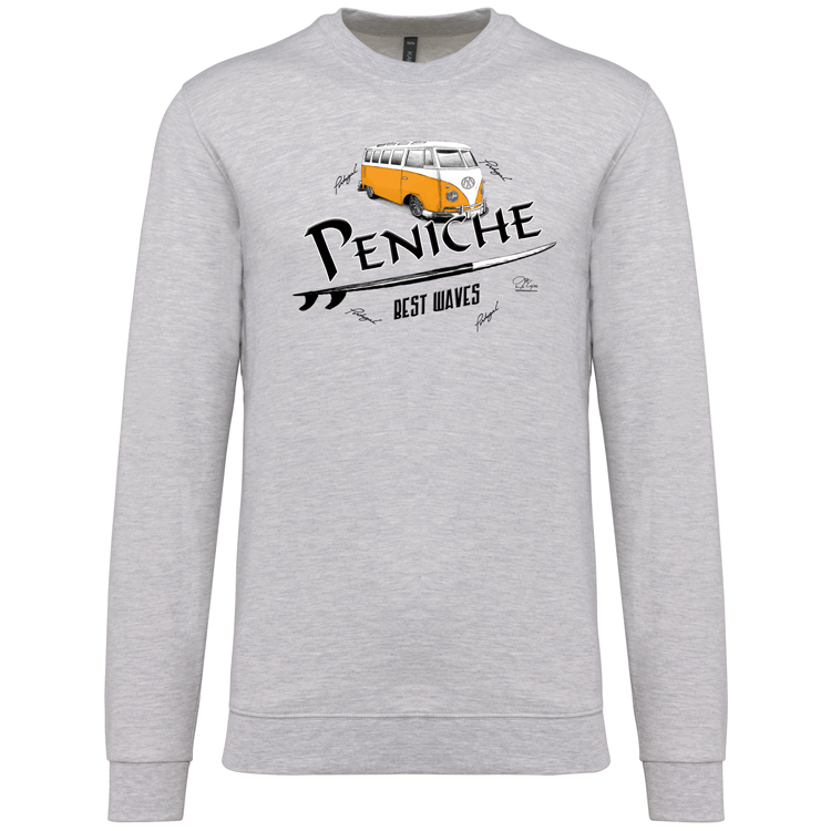 Sweatshirt Kariban sem Capuz Pão de Forma Peniche