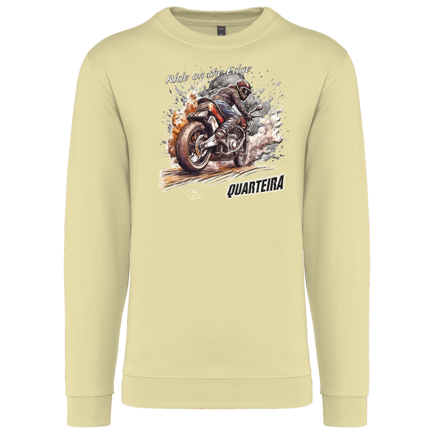 Sweatshirt Kariban sem Capuz Ride on the Edge Quarteira