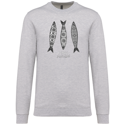 Sweatshirt Kariban sem Capuz 3 Sardinhas Porto