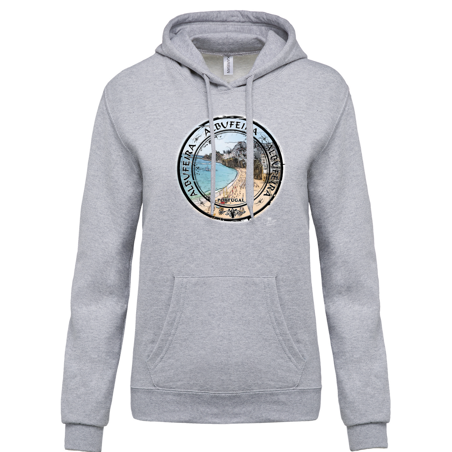 Sweatshirt Kariban com Capuz Selo Albufeira