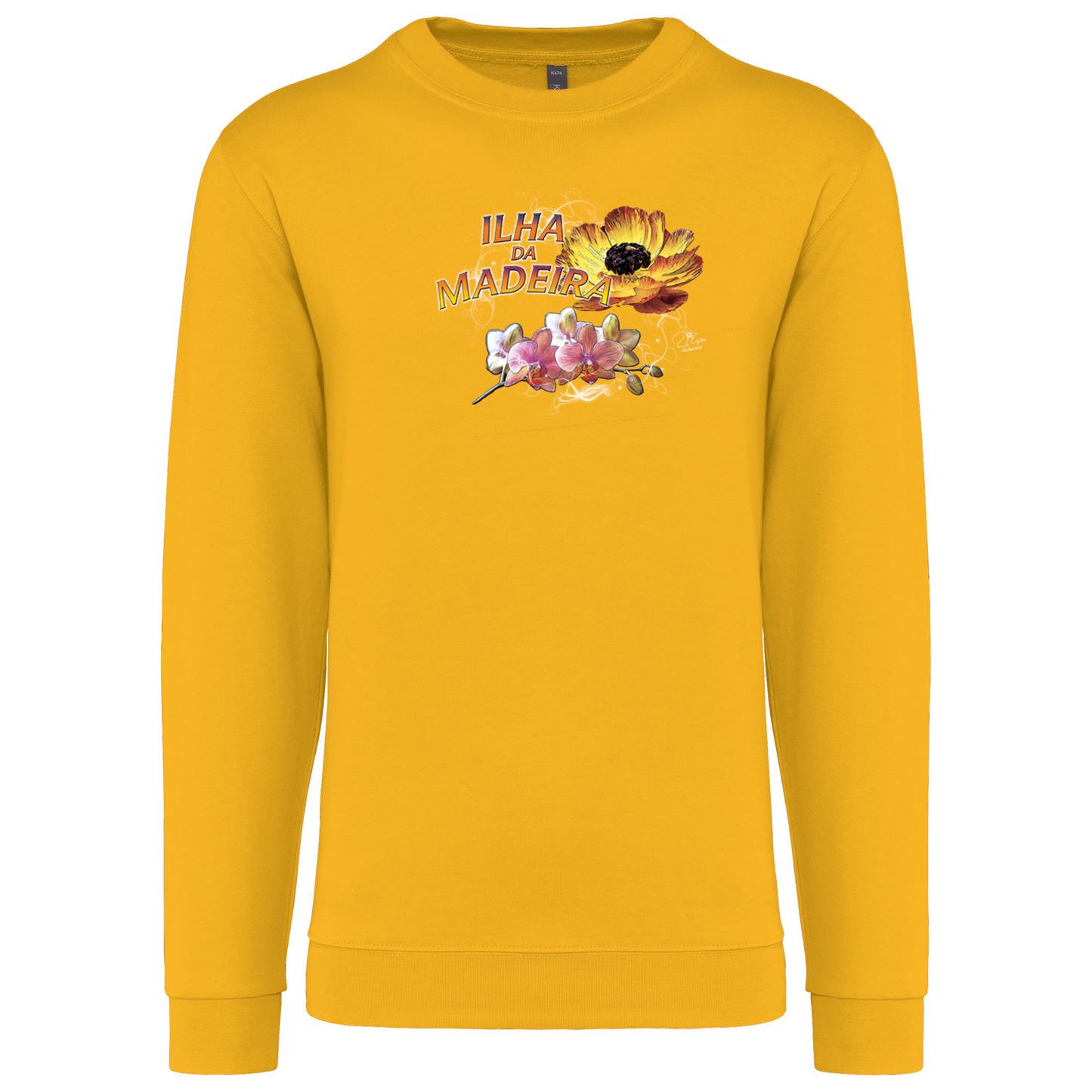 Sweatshirt Kariban sem Capuz Madeira Flowers