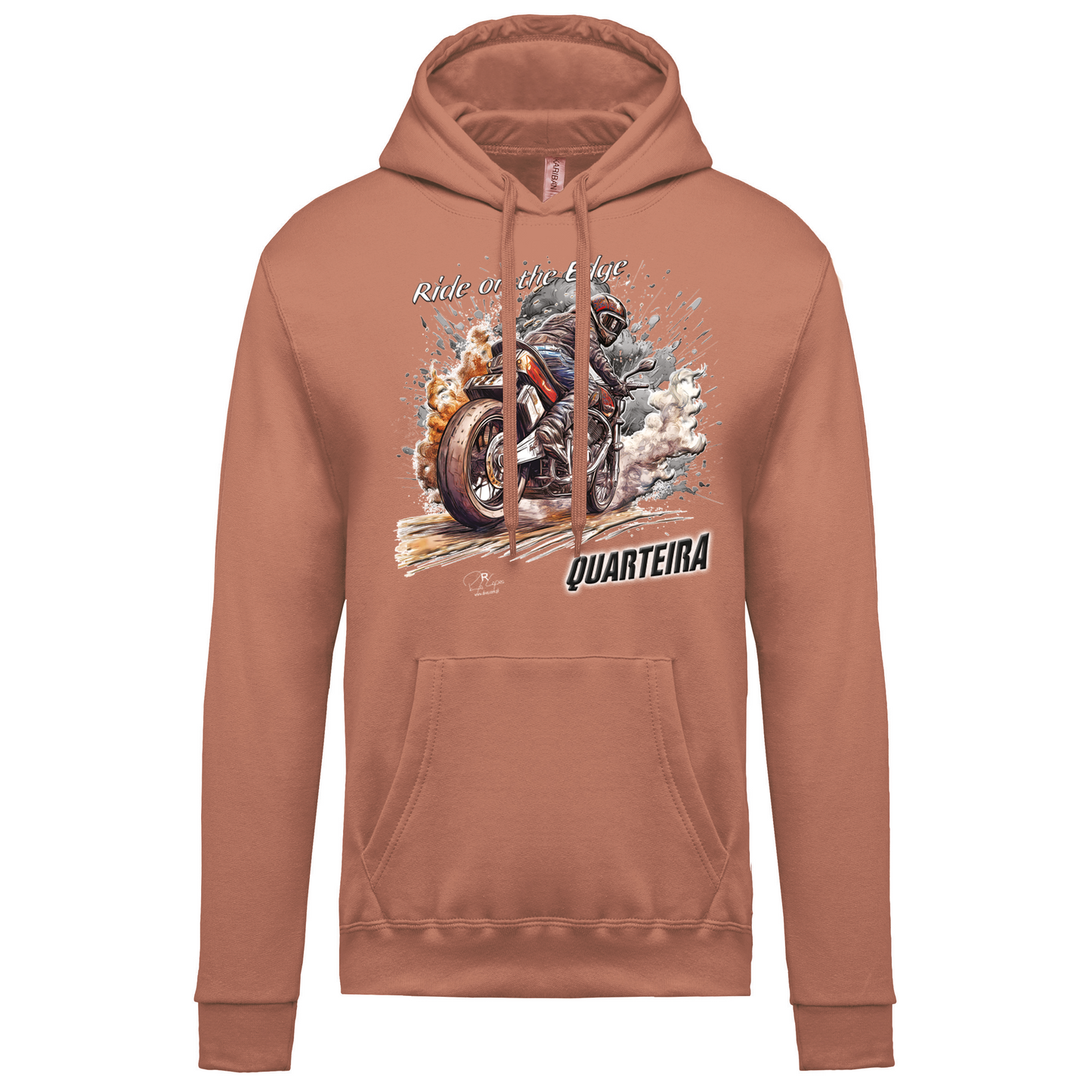 Sweatshirt Kariban com Capuz Ride on the Edge Quarteira