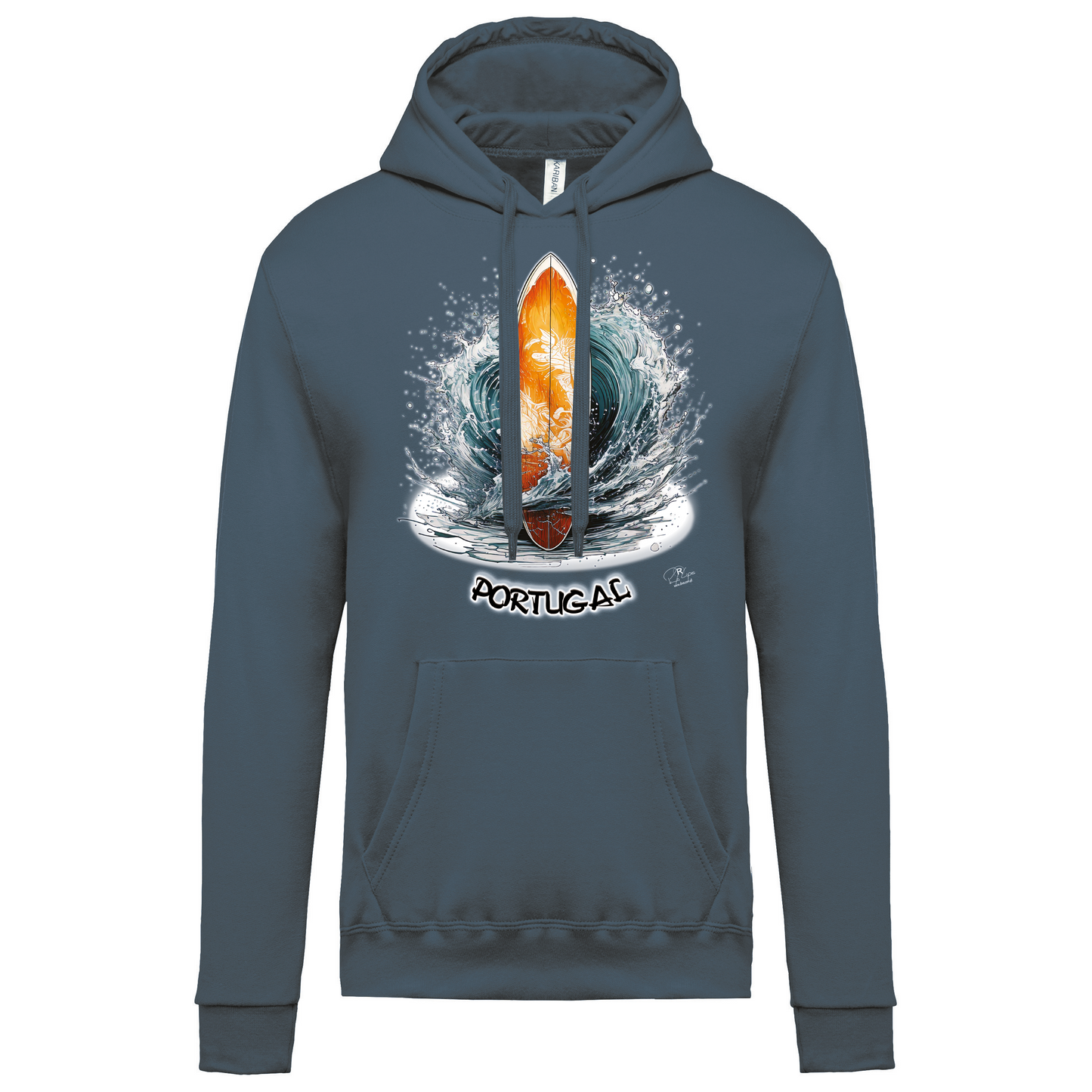 Sweatshirt Kariban com Capuz Prancha Portugal