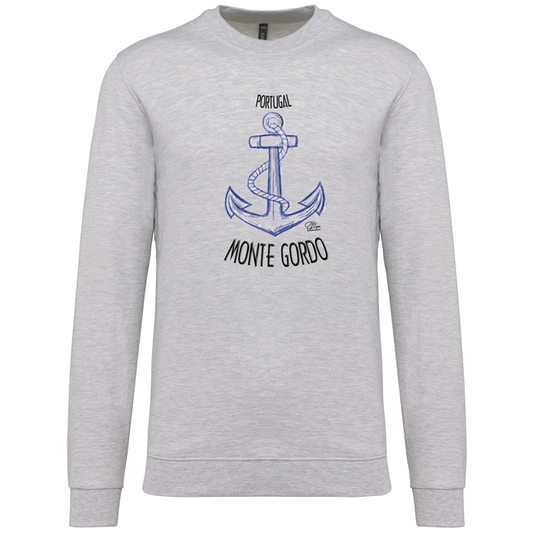 Sweatshirt Kariban sem Capuz Âncora Monte Gordo