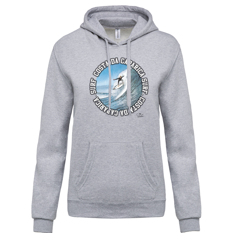 Sweatshirt Kariban com Capuz Monster Waves 2 Costa da Caparica