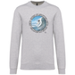 Sweatshirt Kariban sem Capuz Monster Waves 2 Costa da Caparica